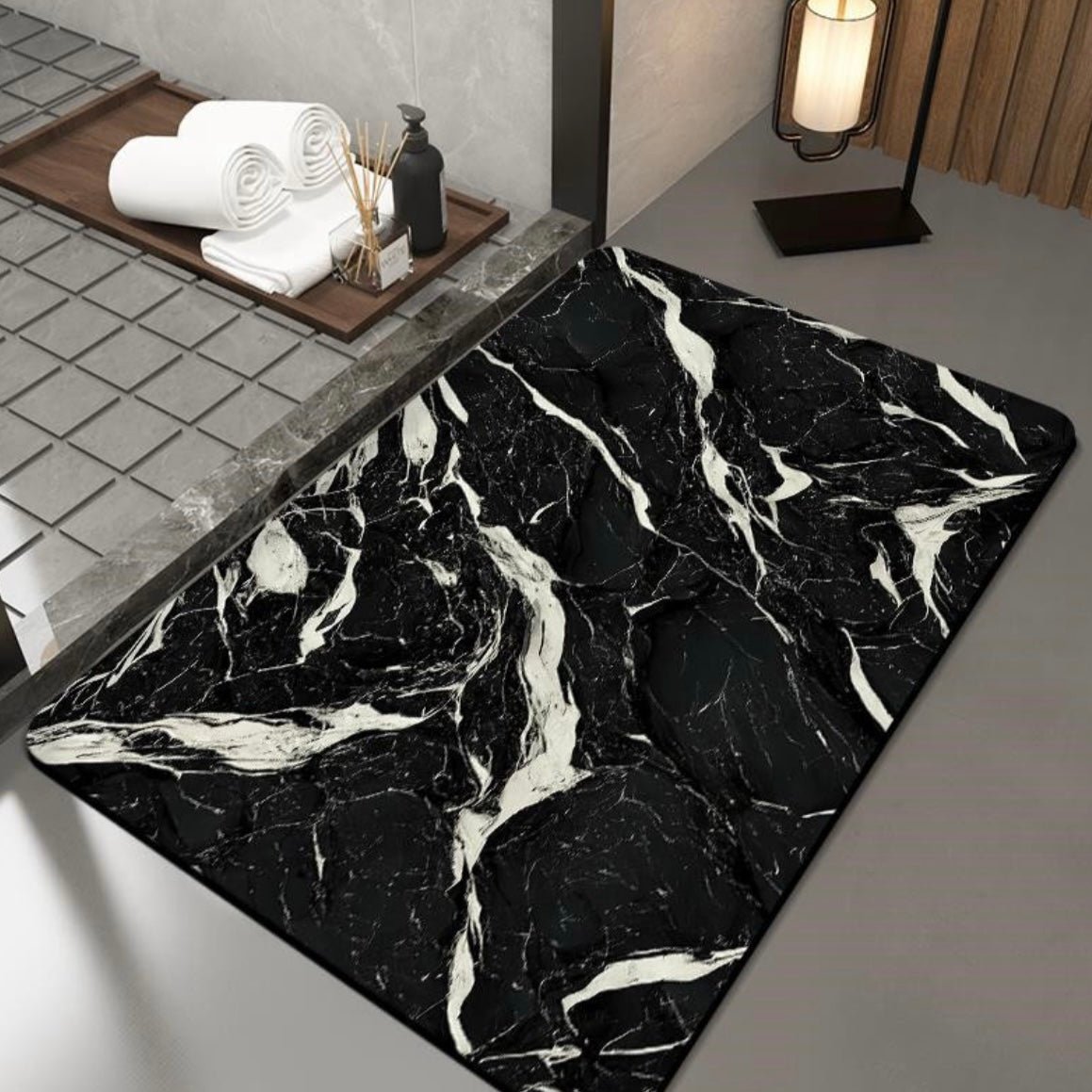 2x Non-Slip Rubber Floor Mats