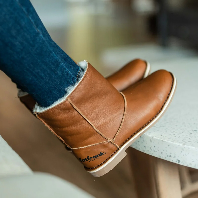 Ladies Genuine Leather Sheepskin Boots