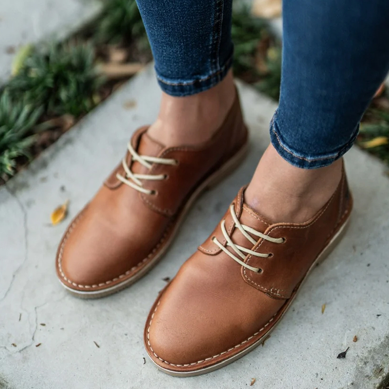 Ladies Genuine Leather Havana Vellies