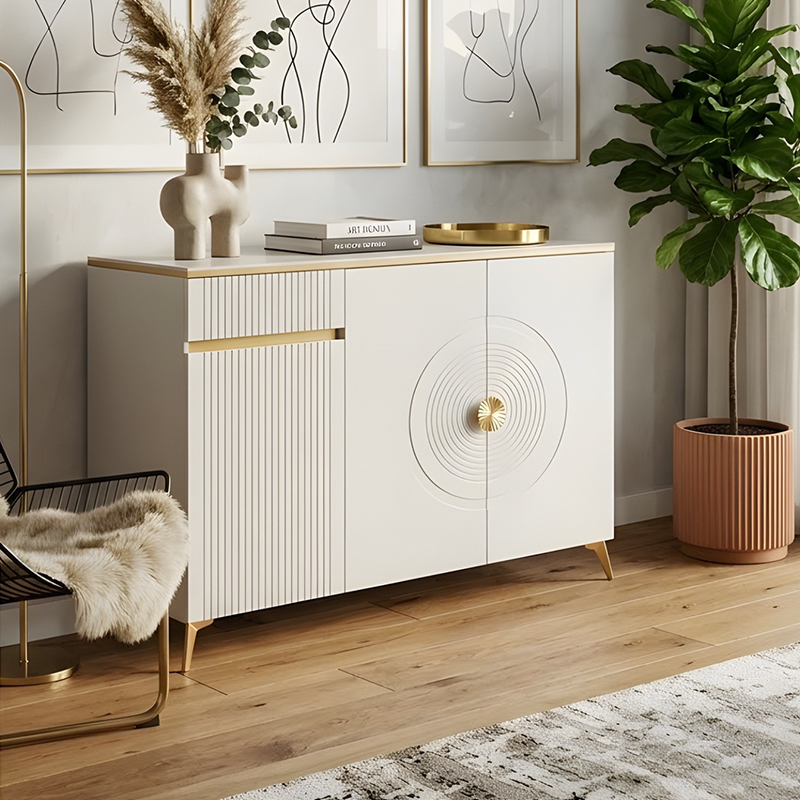 Slim Entryway Shoe Storage Cabinet