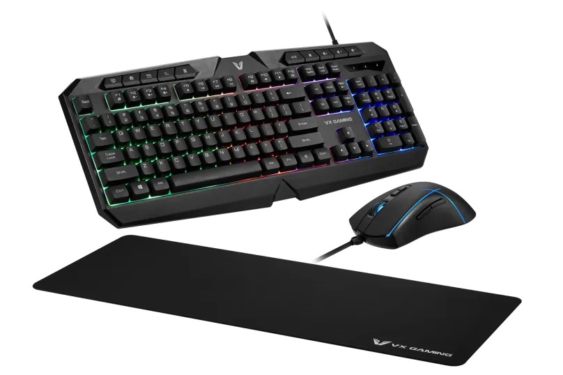 3-in-1 Helios Series Wired Gaming Combo