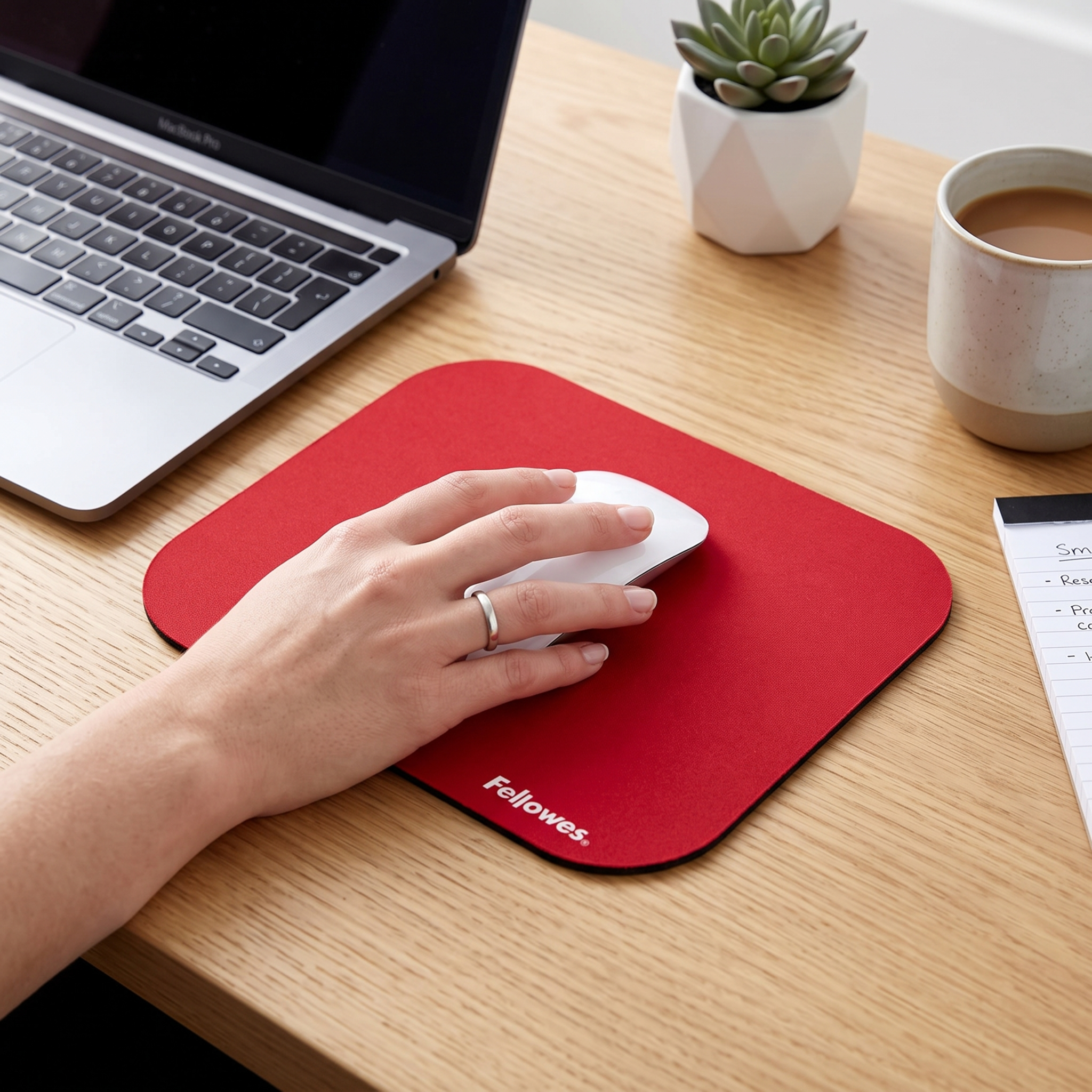 2x Premium Non-Slip Mousepads