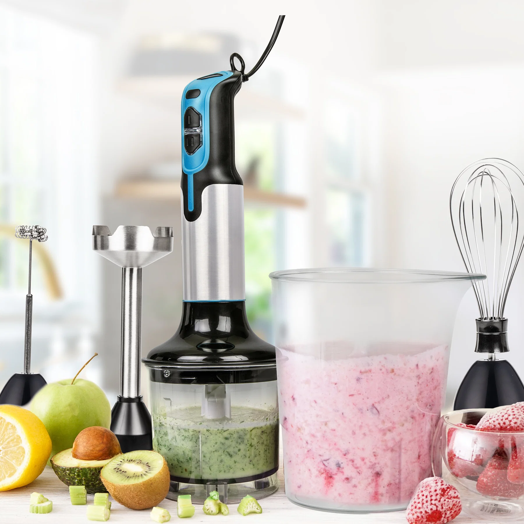 500W 5-Piece Multi-Function Hand Blender Set