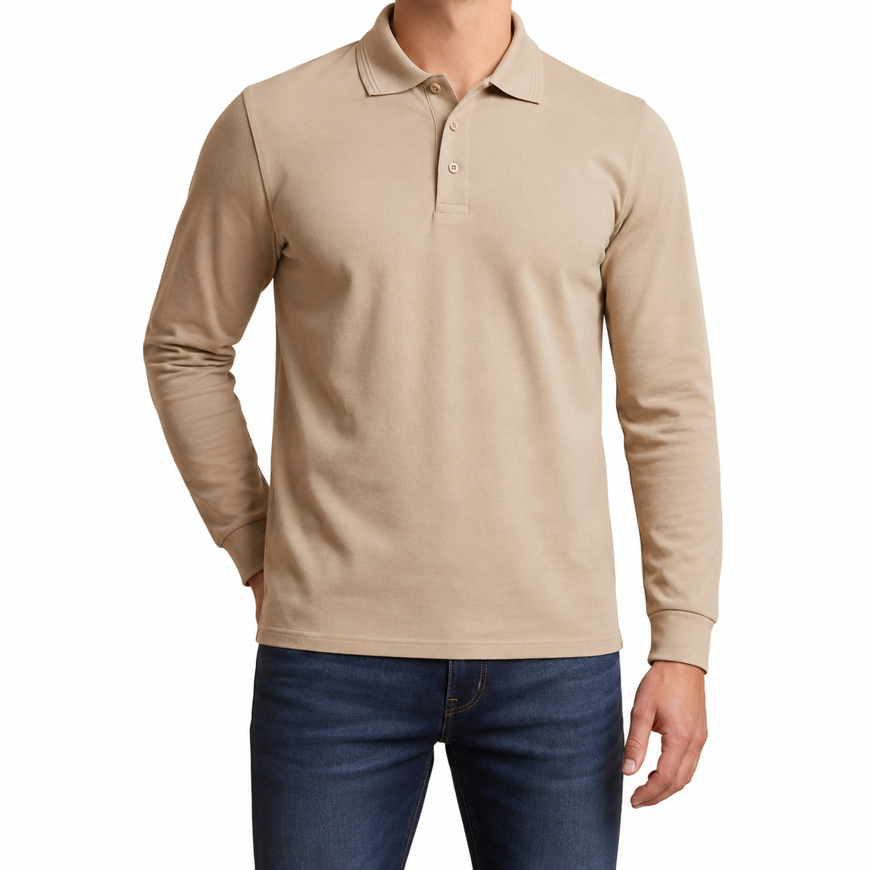 21% off on Unisex Long Sleeve Golf Shirt | OneDayOnly