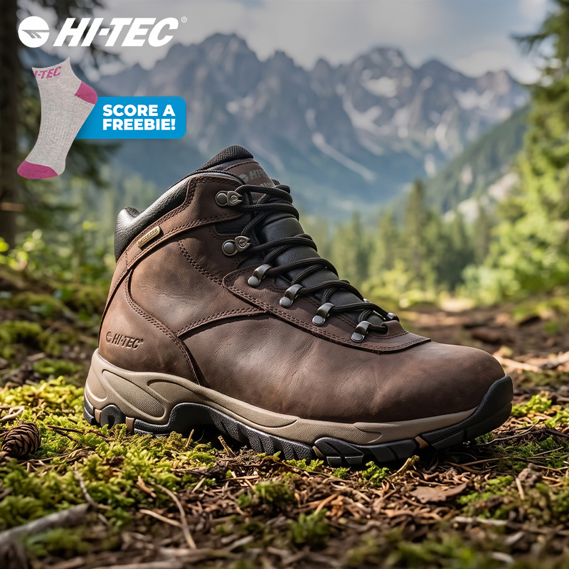 Ladies Altitude Waterproof Genuine Leather Hiking Boots