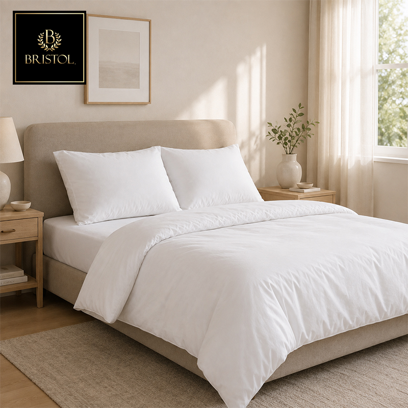Sleep Luxury Duvet Inner with 2x 700GSM Pillow Inners