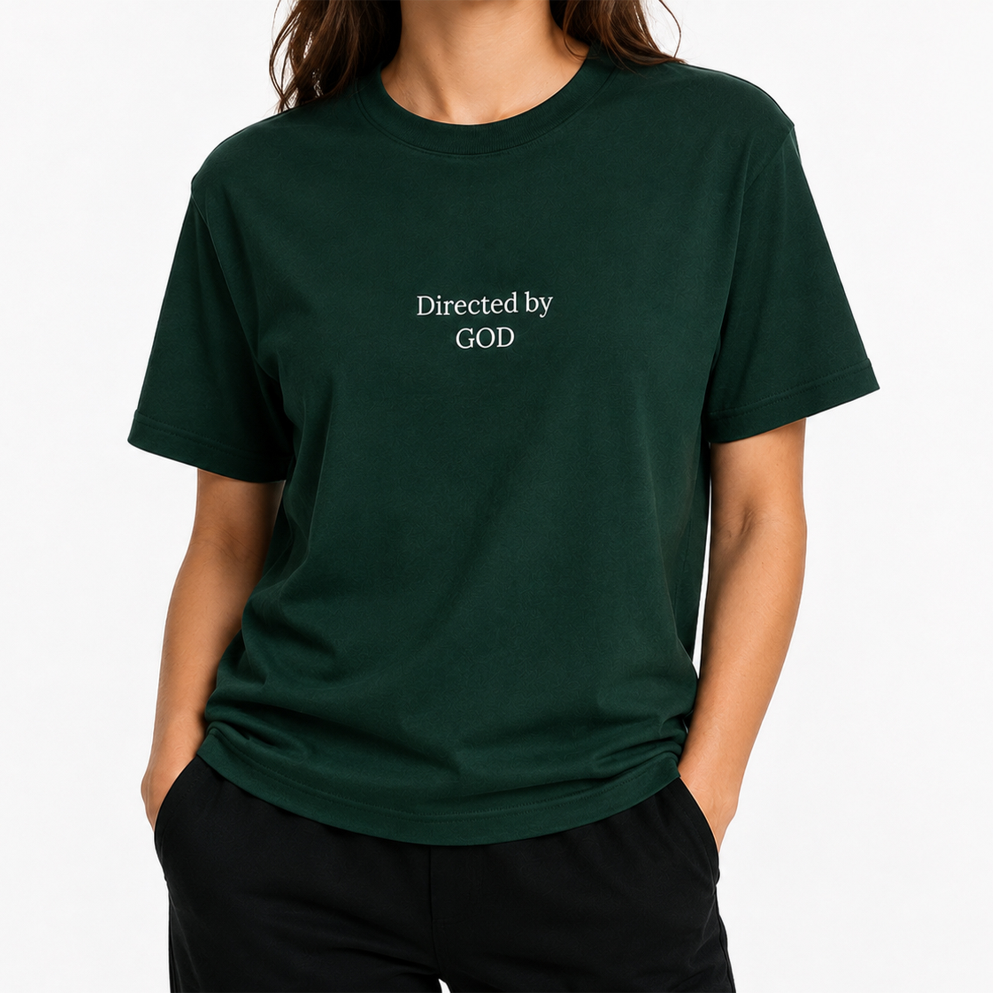 Unisex Printed Directed By God T-Shirt