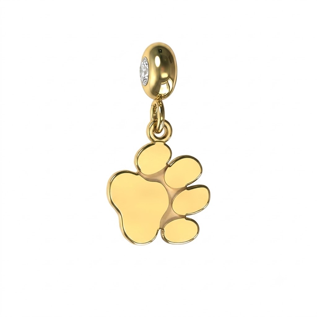 9kt Gold Carrier Charm