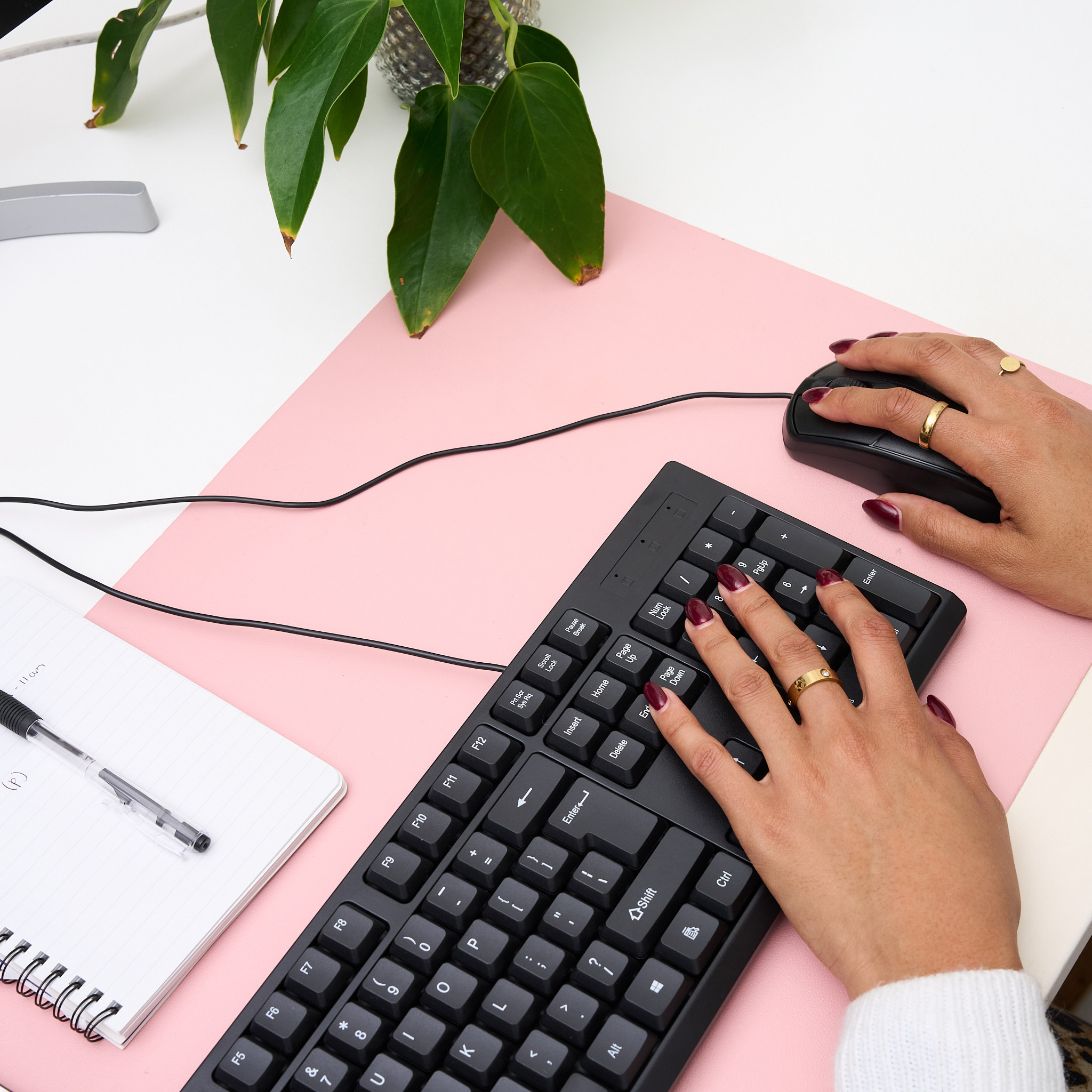Wired Keyboard and Mouse