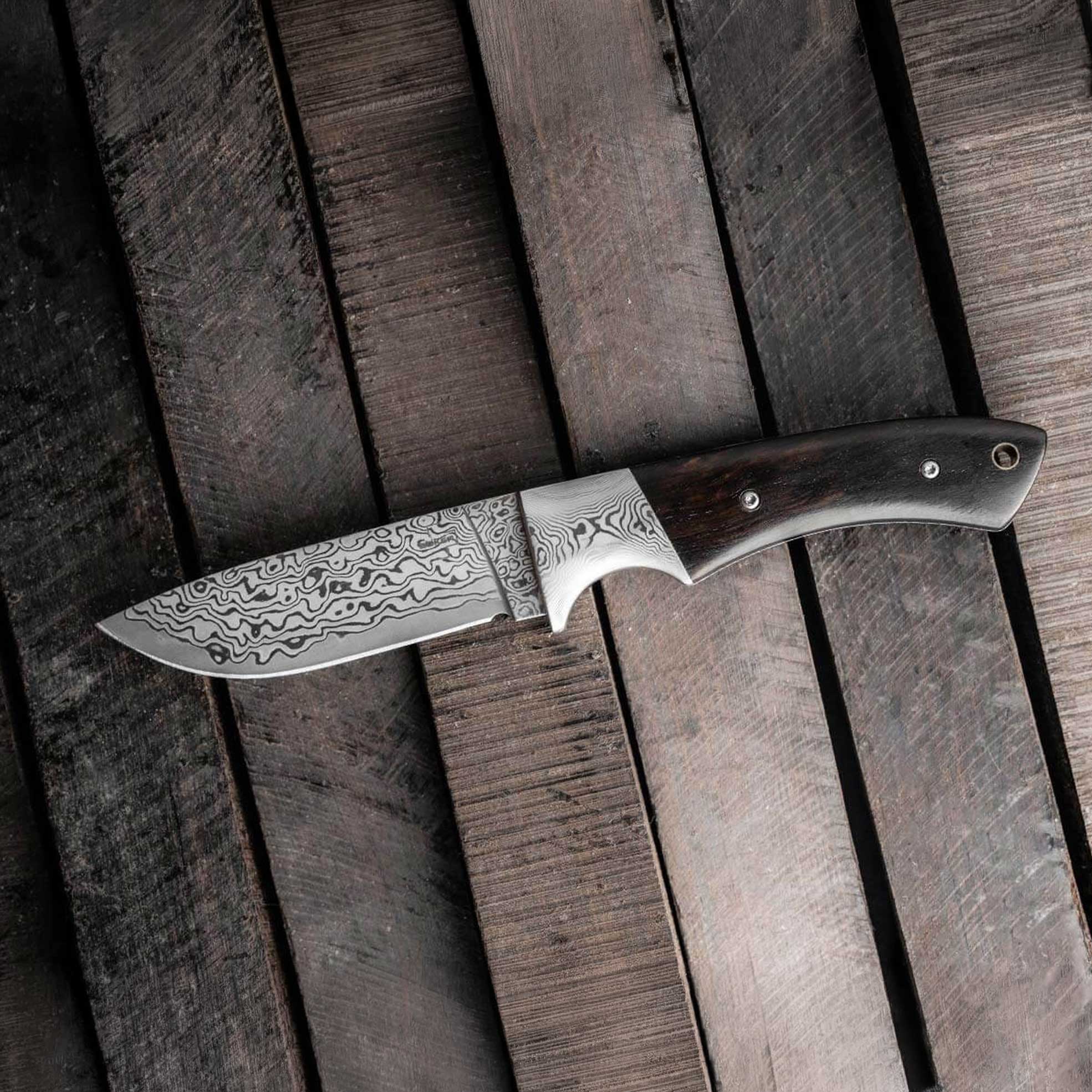 Plus M-One Damast Knife
