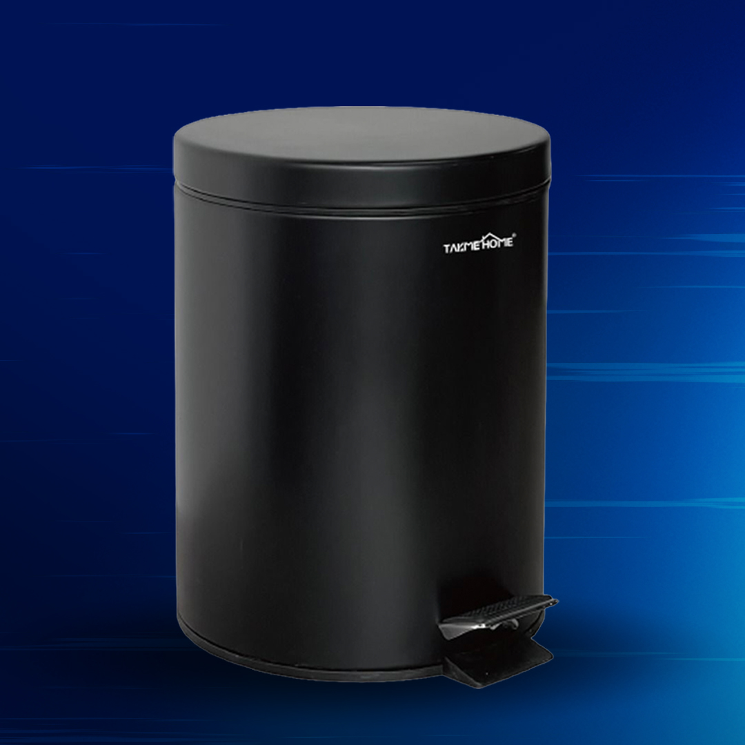 Stainless Steel Soft-Close Pedal Trash Bin