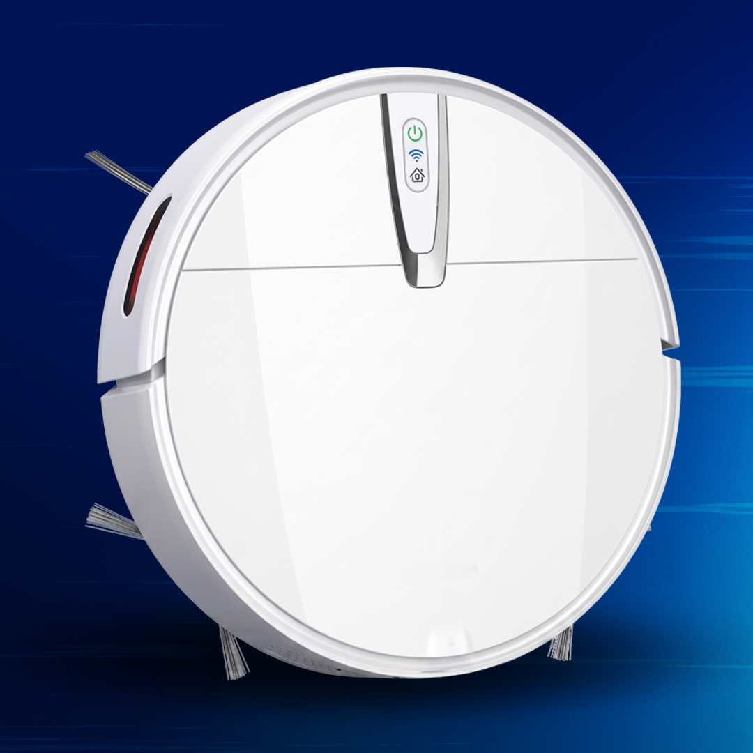 Robot Vacuum Cleaner with WiFi Connectivity (Model: ROBVACUUM-8)