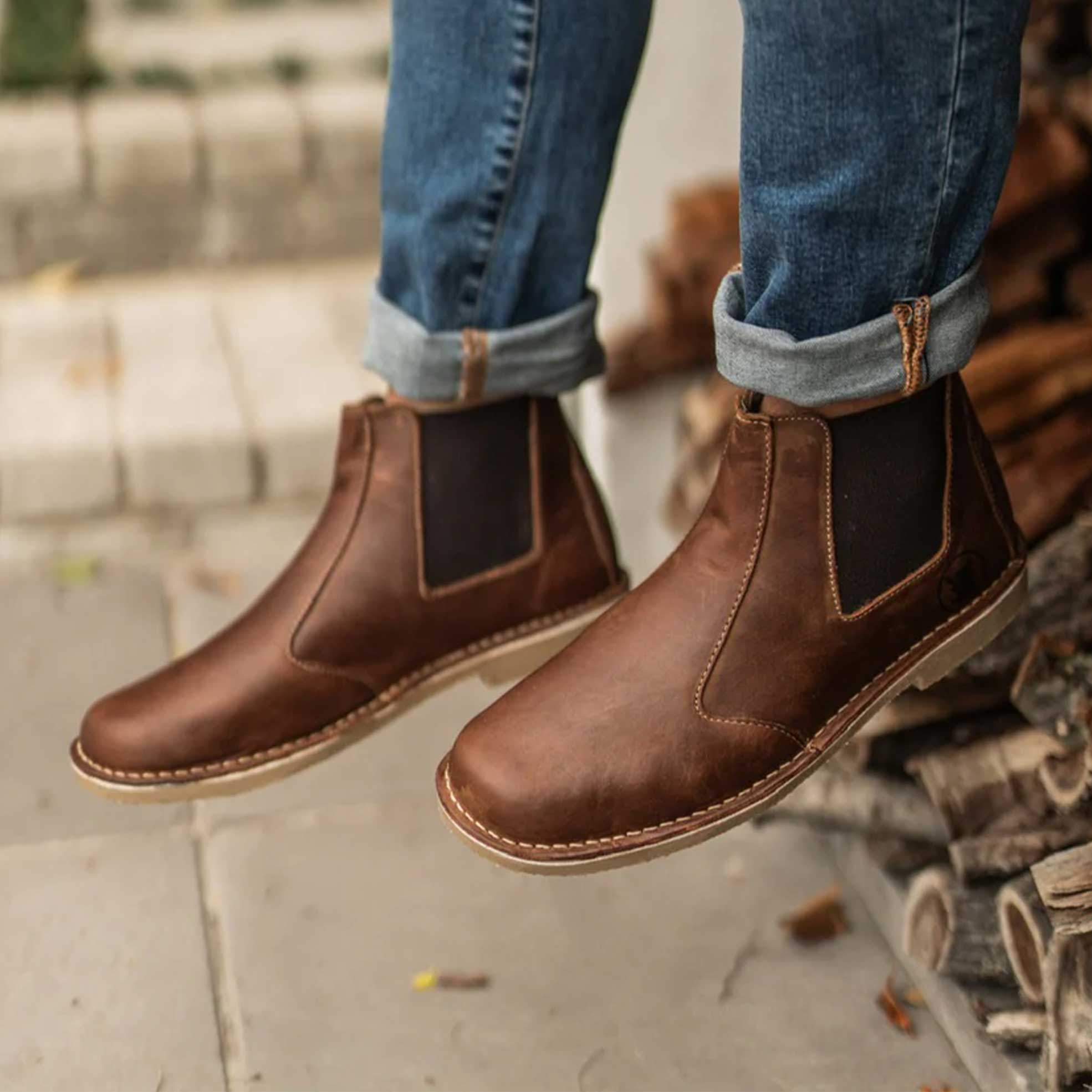 Men's Genuine Leather Boots