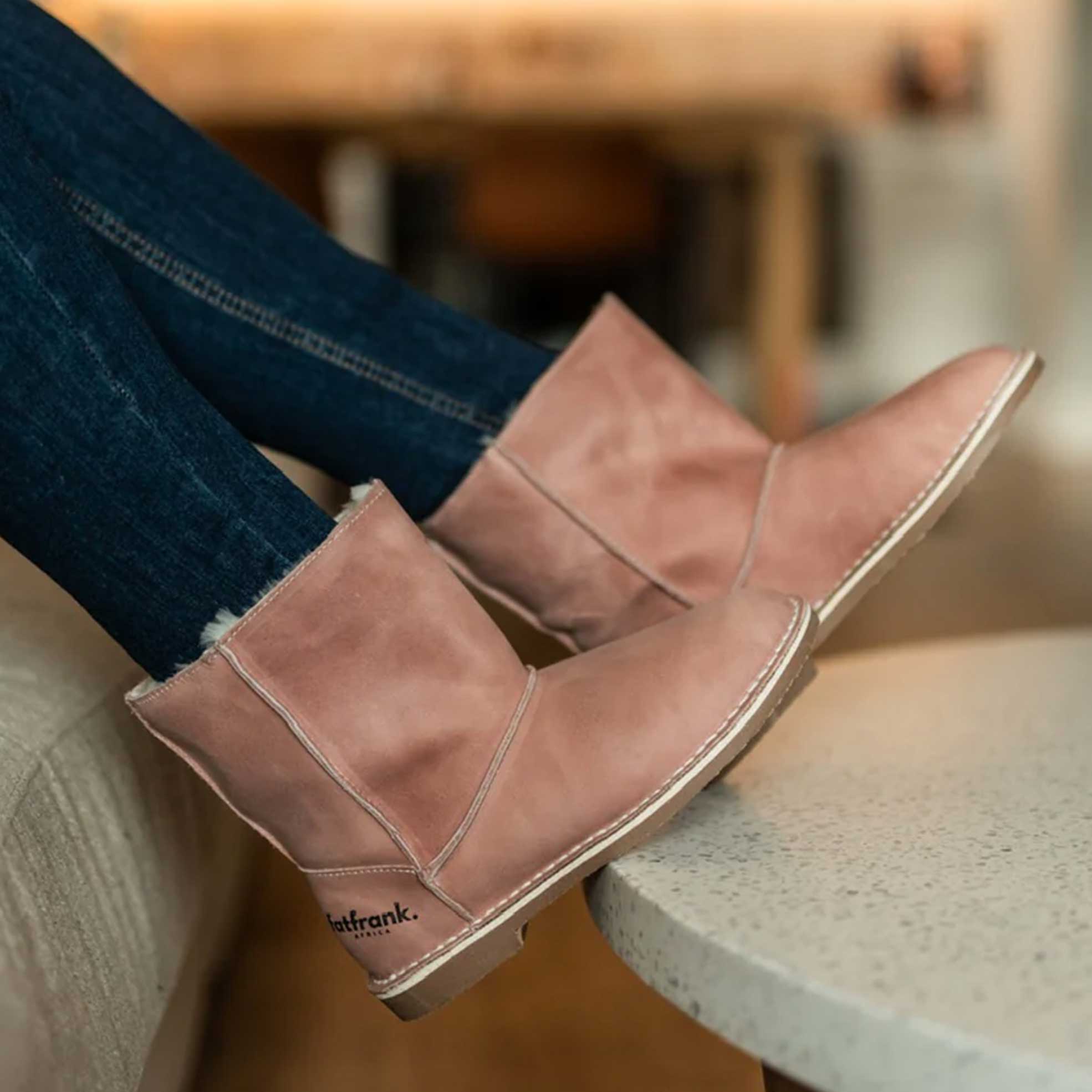 Ladies Genuine Leather Sheepskin Boots