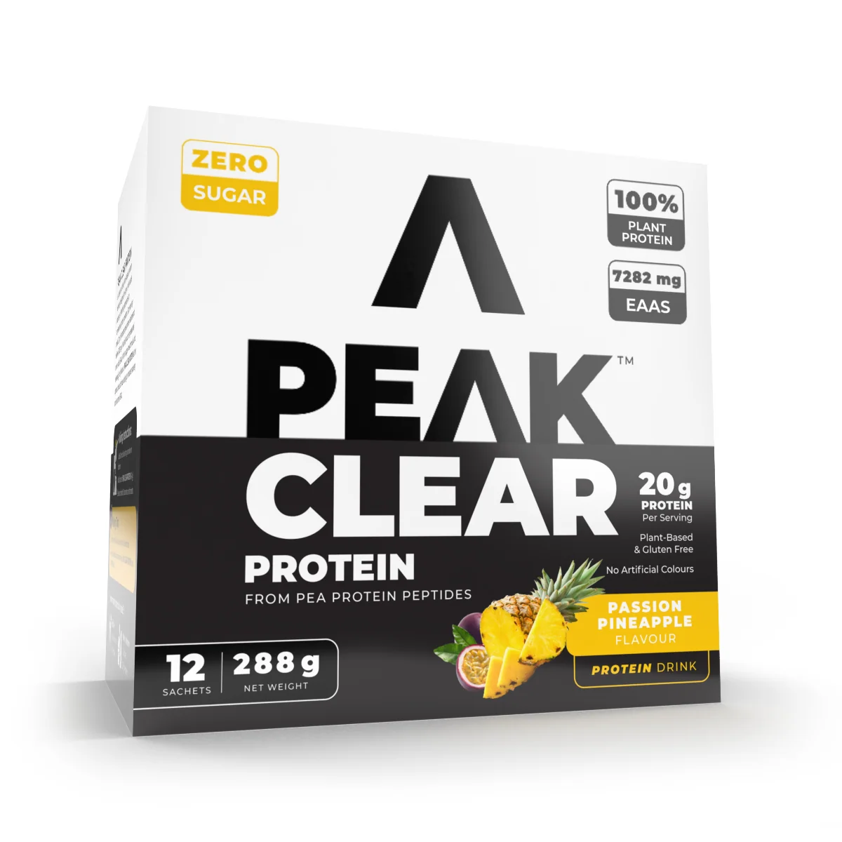 12x 24g PEAK Clear Protein Sachets
