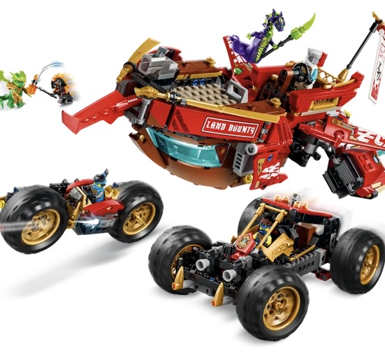 1214-Piece NINJAGO® Land Bounty