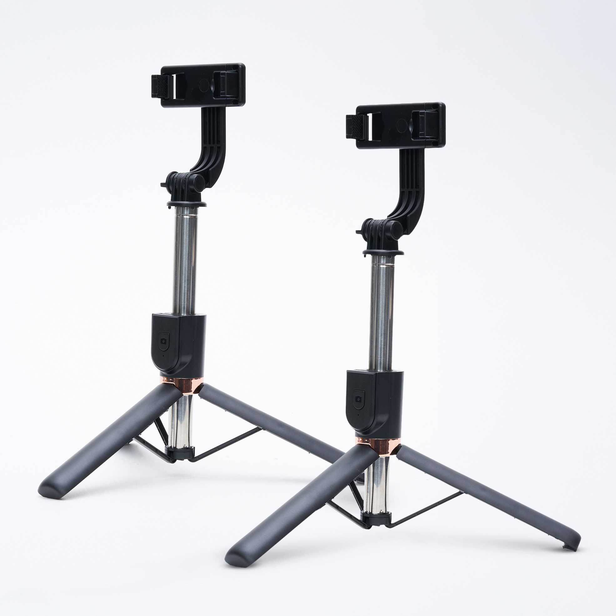 2x 1.3m Wireless Selfie Sticks and Tripod