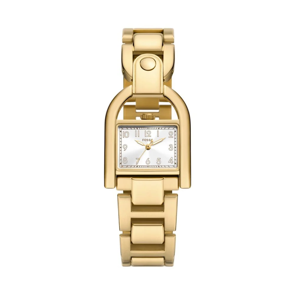 Ladies Harwell Three-Hand Gold-Tone Stainless Steel Watch