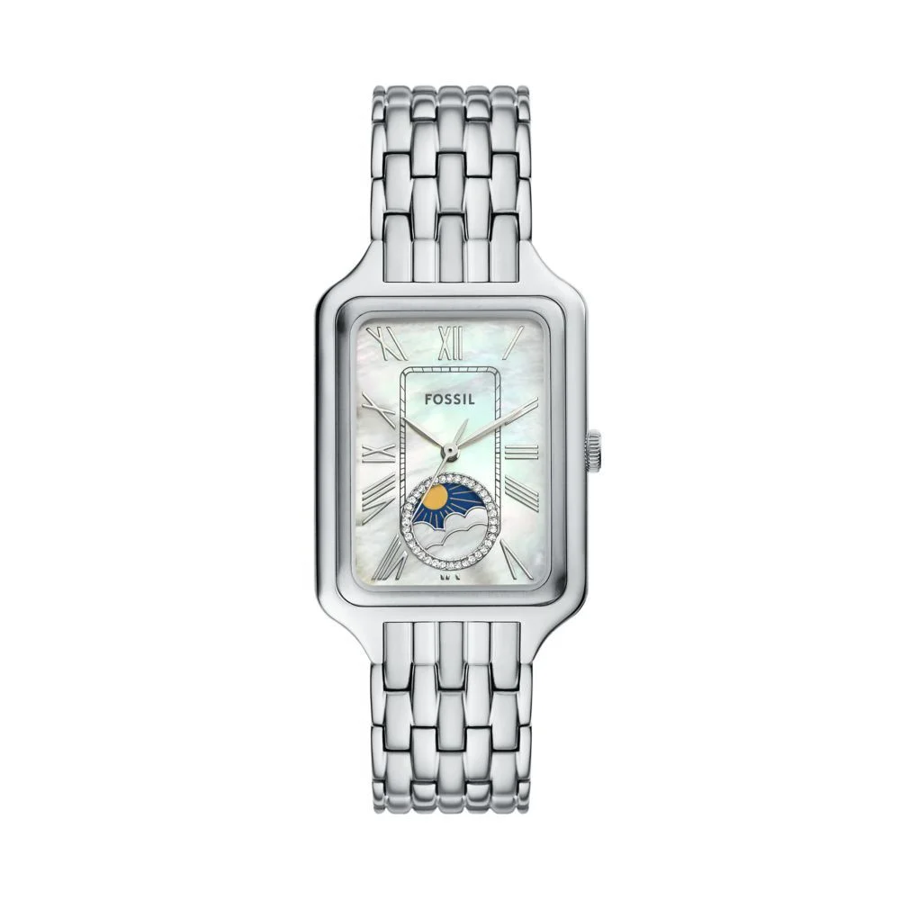Ladies Raquel Sun Moon Multifunction Stainless Steel Watch