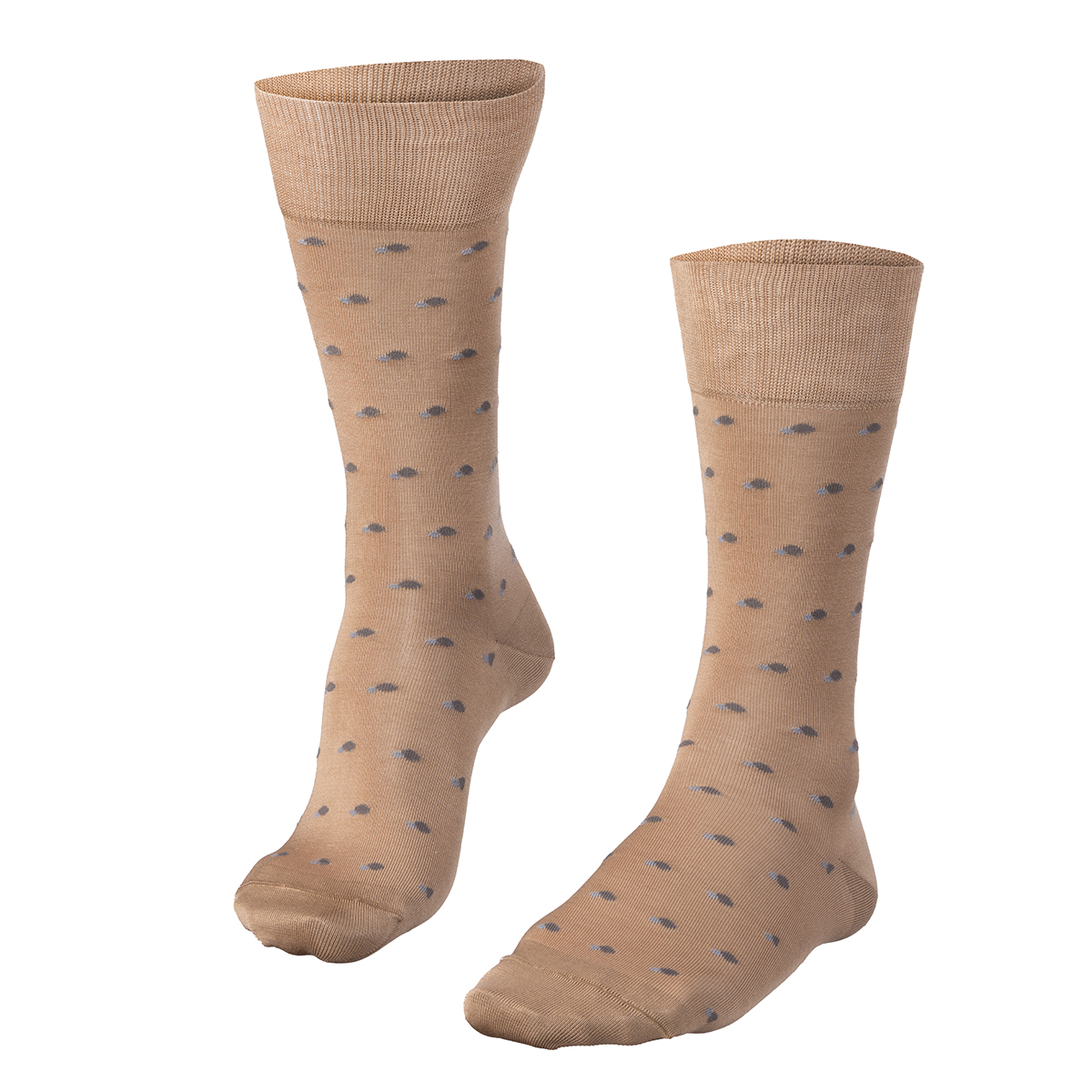 Men’s Mercerised Double Dot Socks