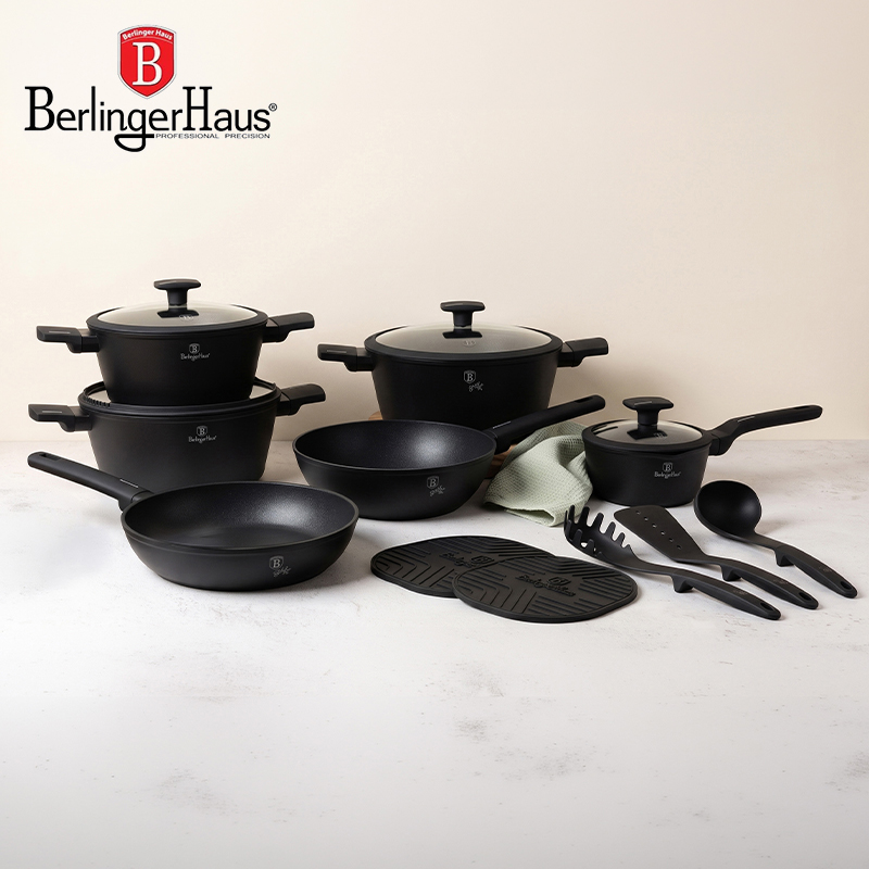 15-Piece Non-Stick Cookware Set