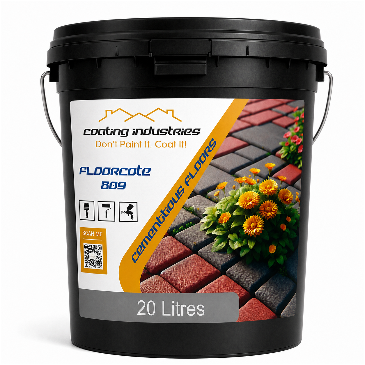 FloorCote 809 Water-Based Floor Coating & Sealer