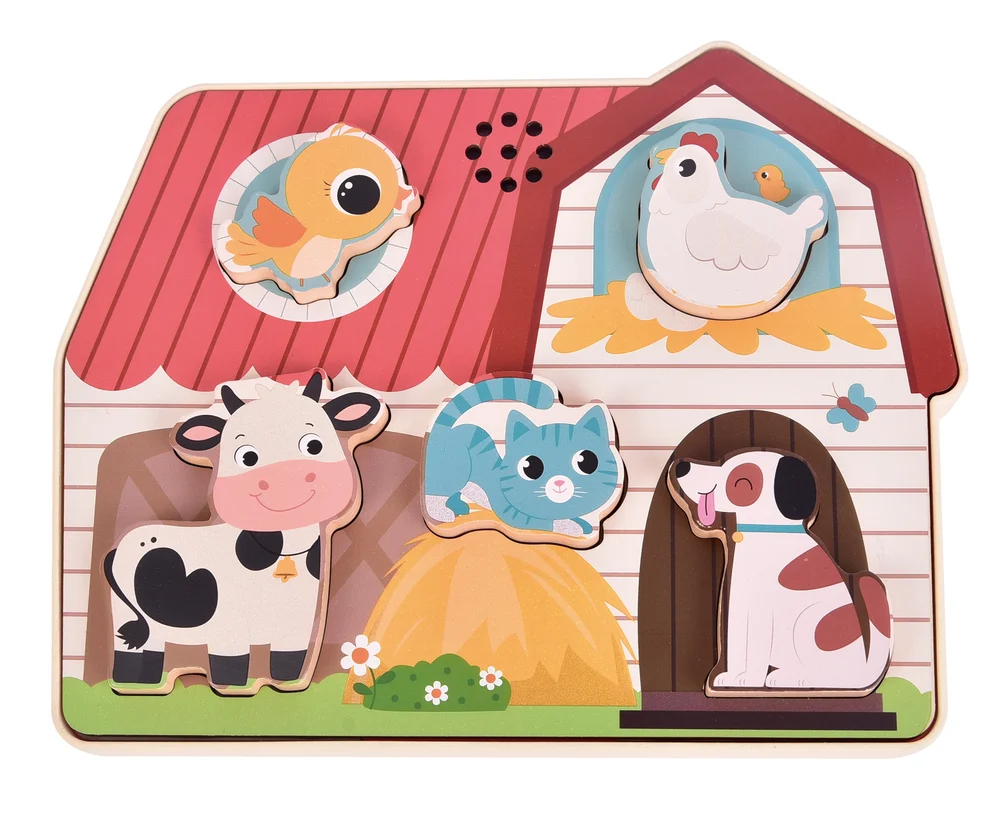 Wooden Farm Animals Puzzle