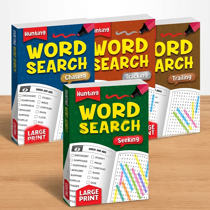 2x Themed Word Search Books