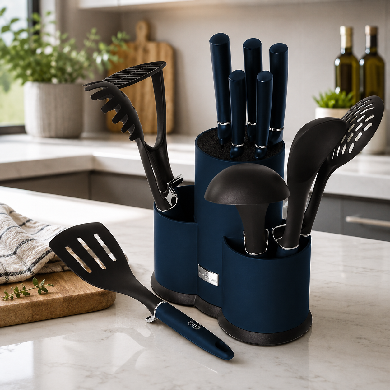 12-Piece Stainless Steel Kitchen Tool Set