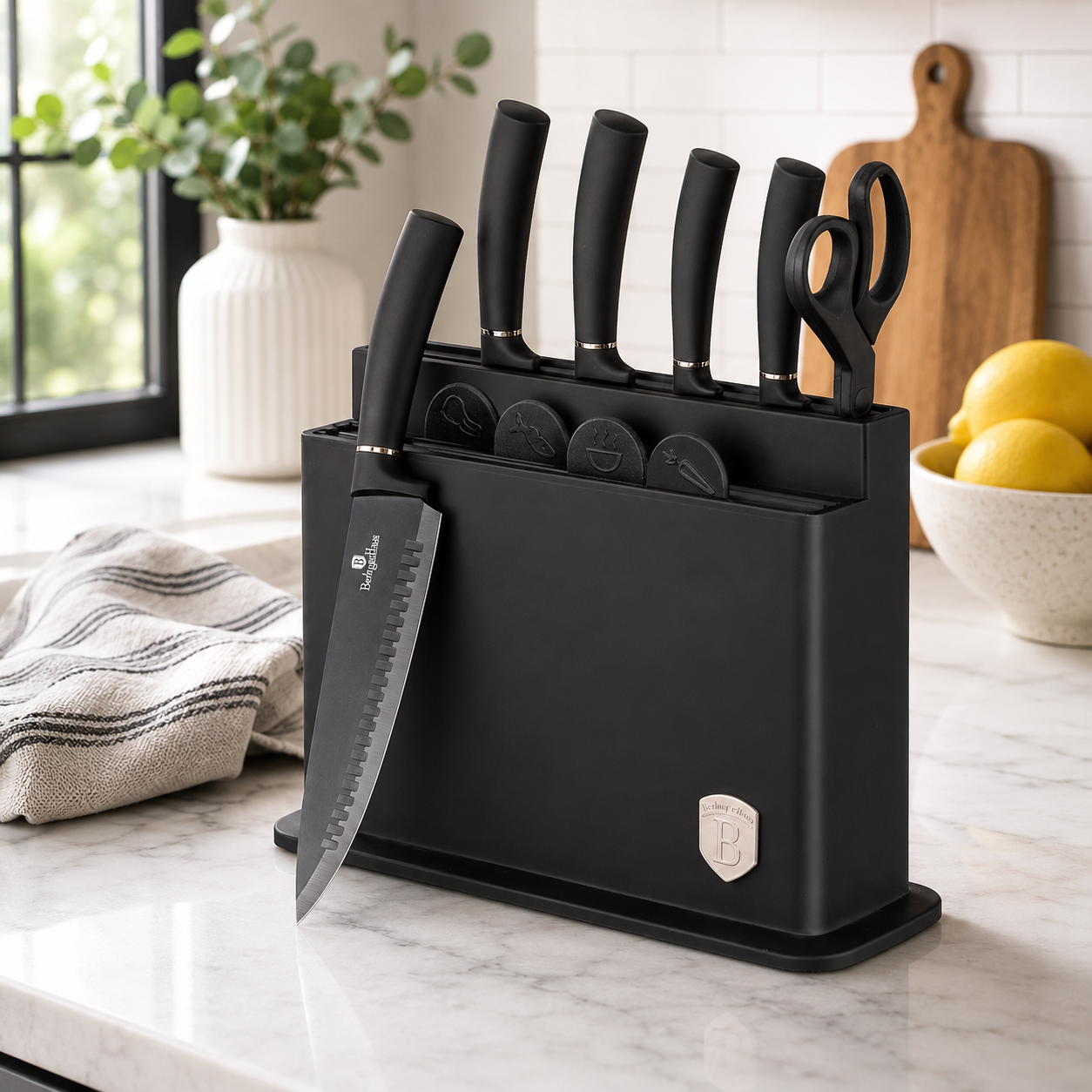 11-Piece Stainless Steel Knife Set