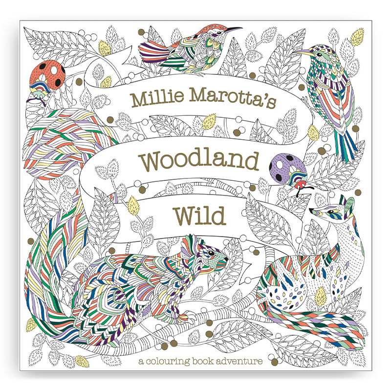 Millie Marotta's Woodland Wild: Colouring Book Adventure