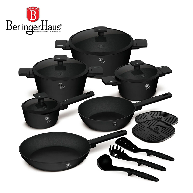 15-Piece Non-Stick Cookware Set
