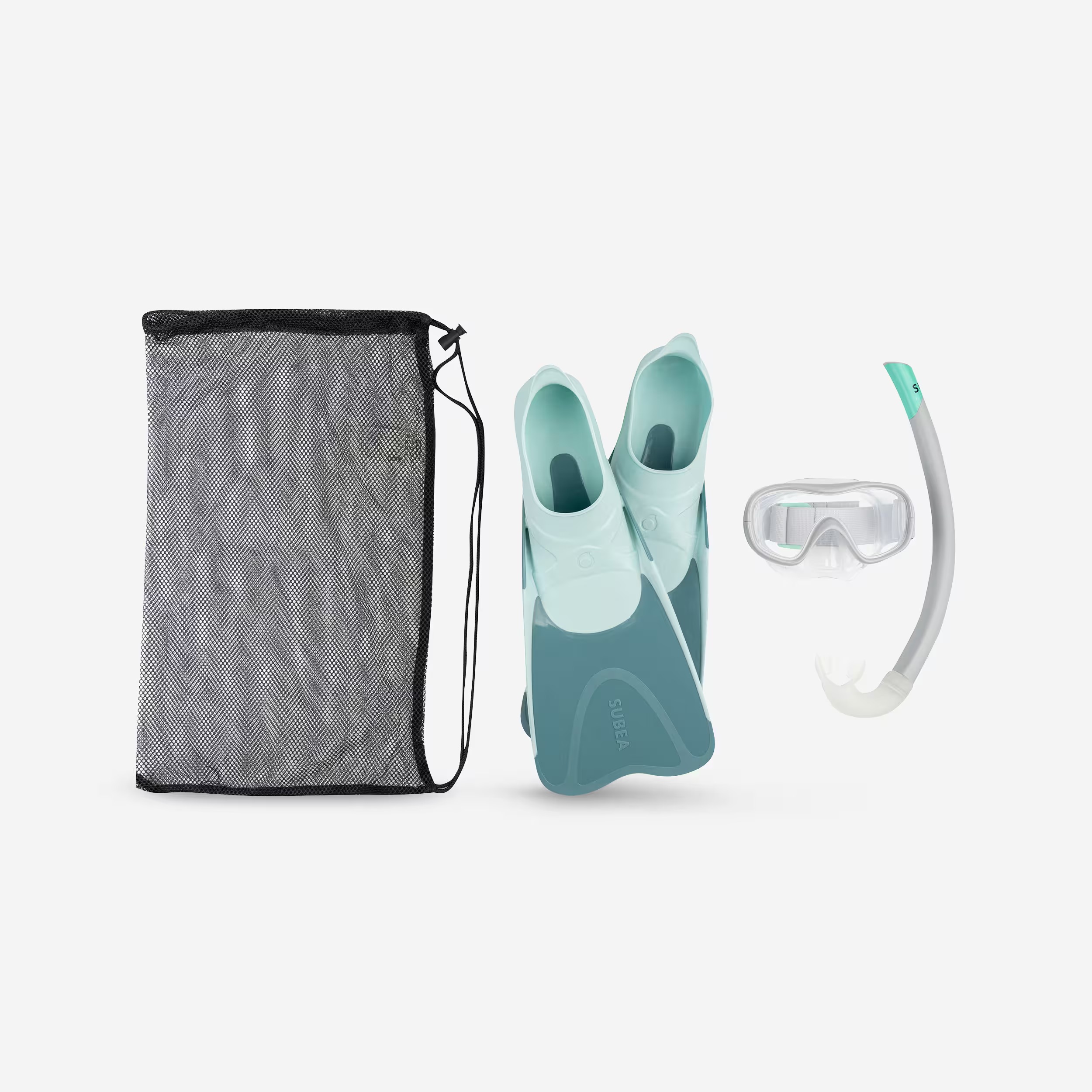 Kids Snorkelling Fins and Mask Snorkel Set (Model: SNK 500)