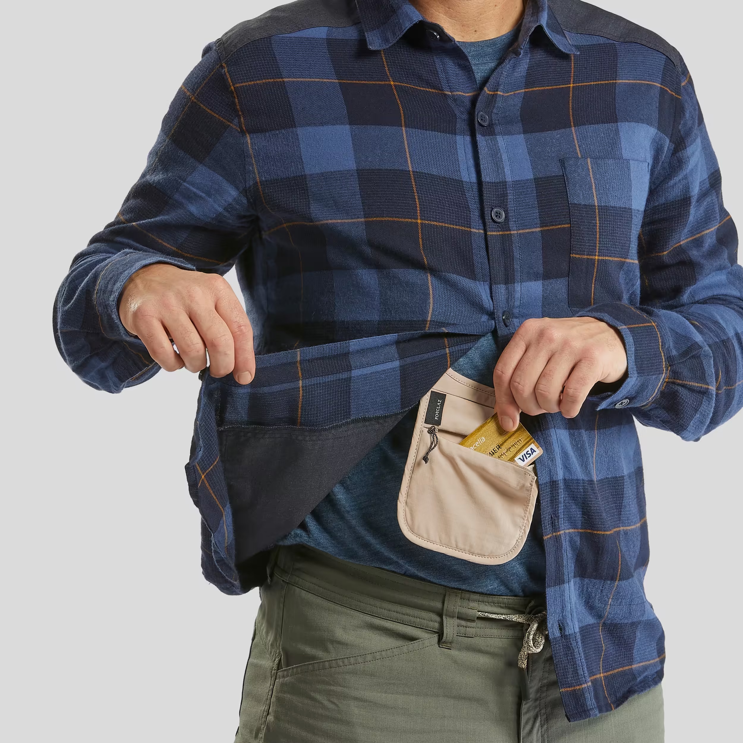Travel RFID Safe and Discreet Travel Pouch
