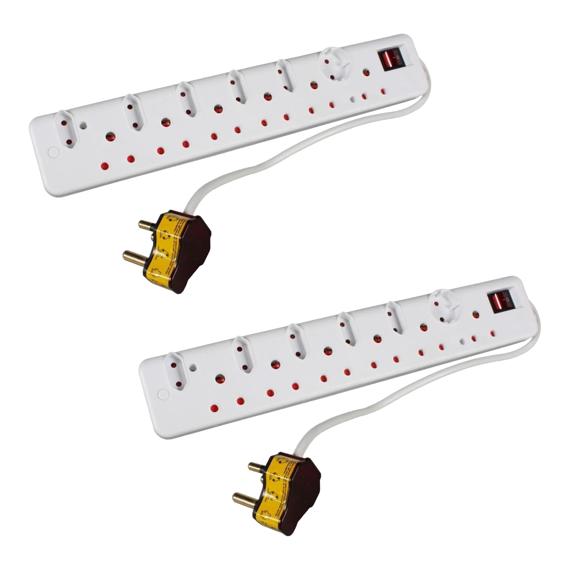 2x 12-Way High Surge Multiplugs