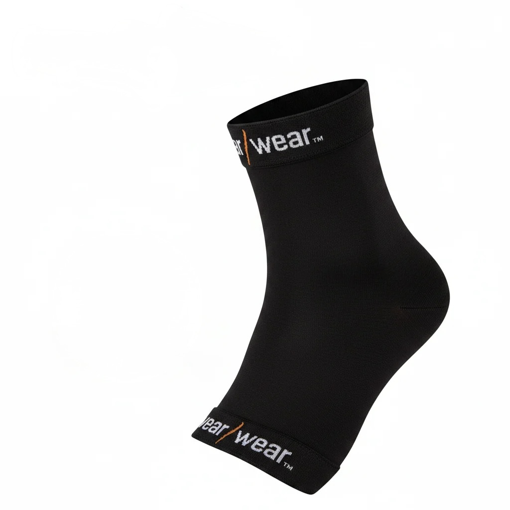 Copper-Infused Compression Ankle Sleeve