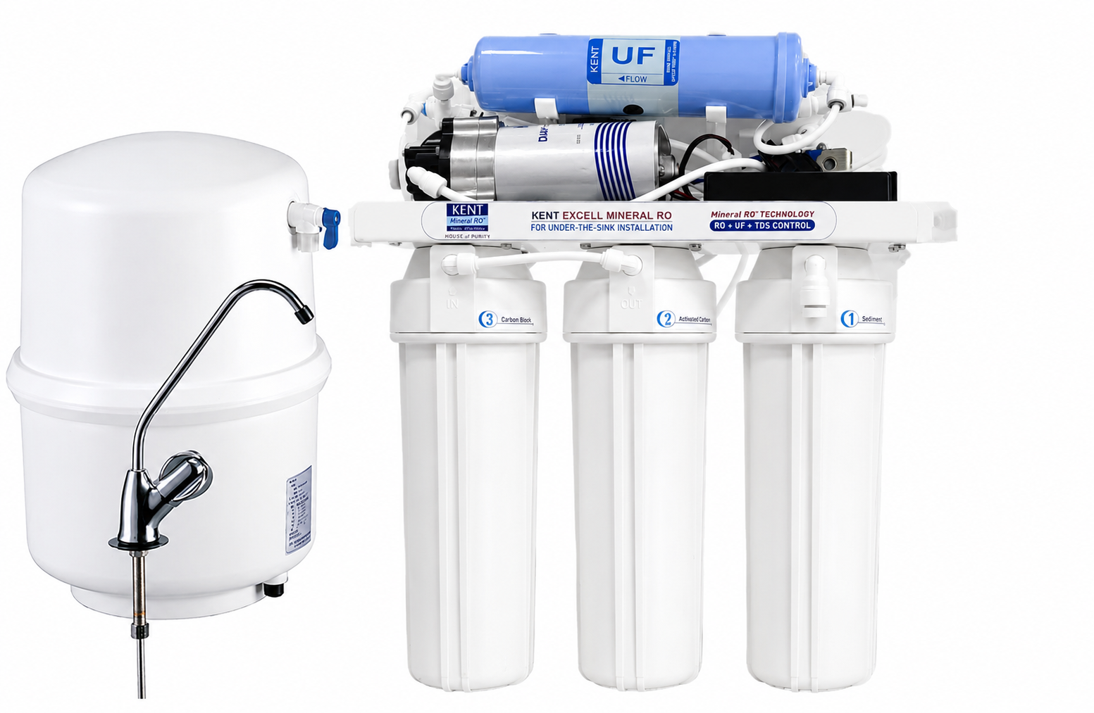 Excell Water Purifier with 11L Tank and Faucet
