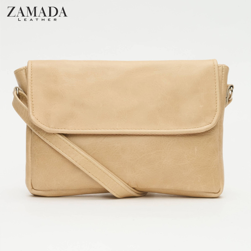 Genuine Leather Classic Crossbody Bag