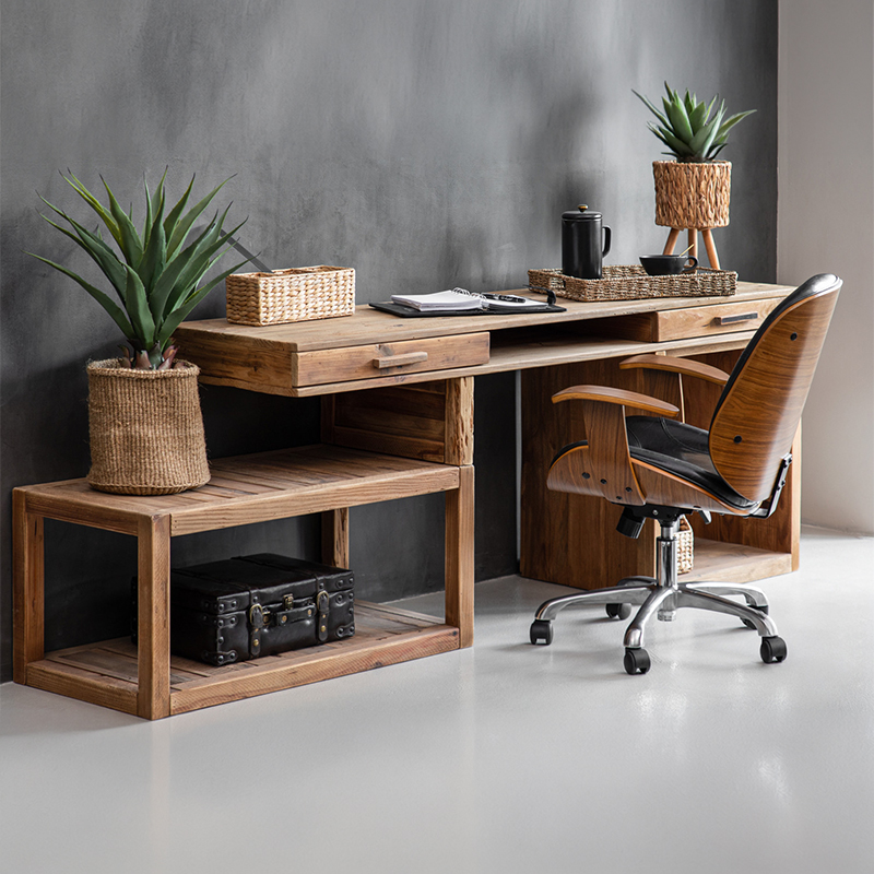 Desk and Office Chair Combo