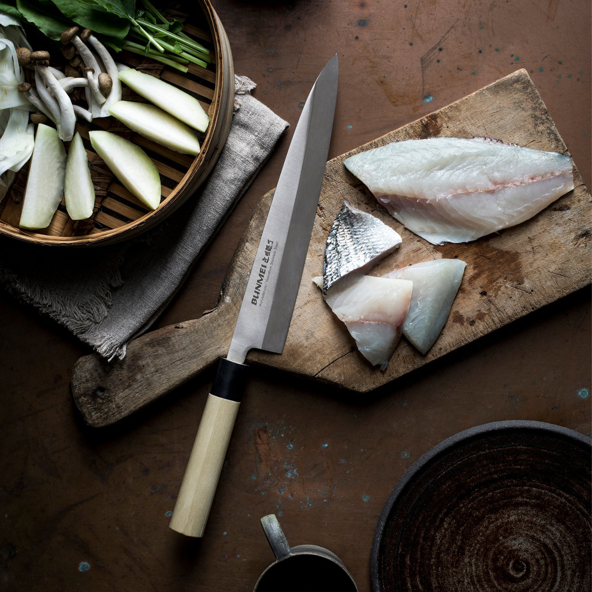21cm Bunmei Yanagi Sashimi Knife