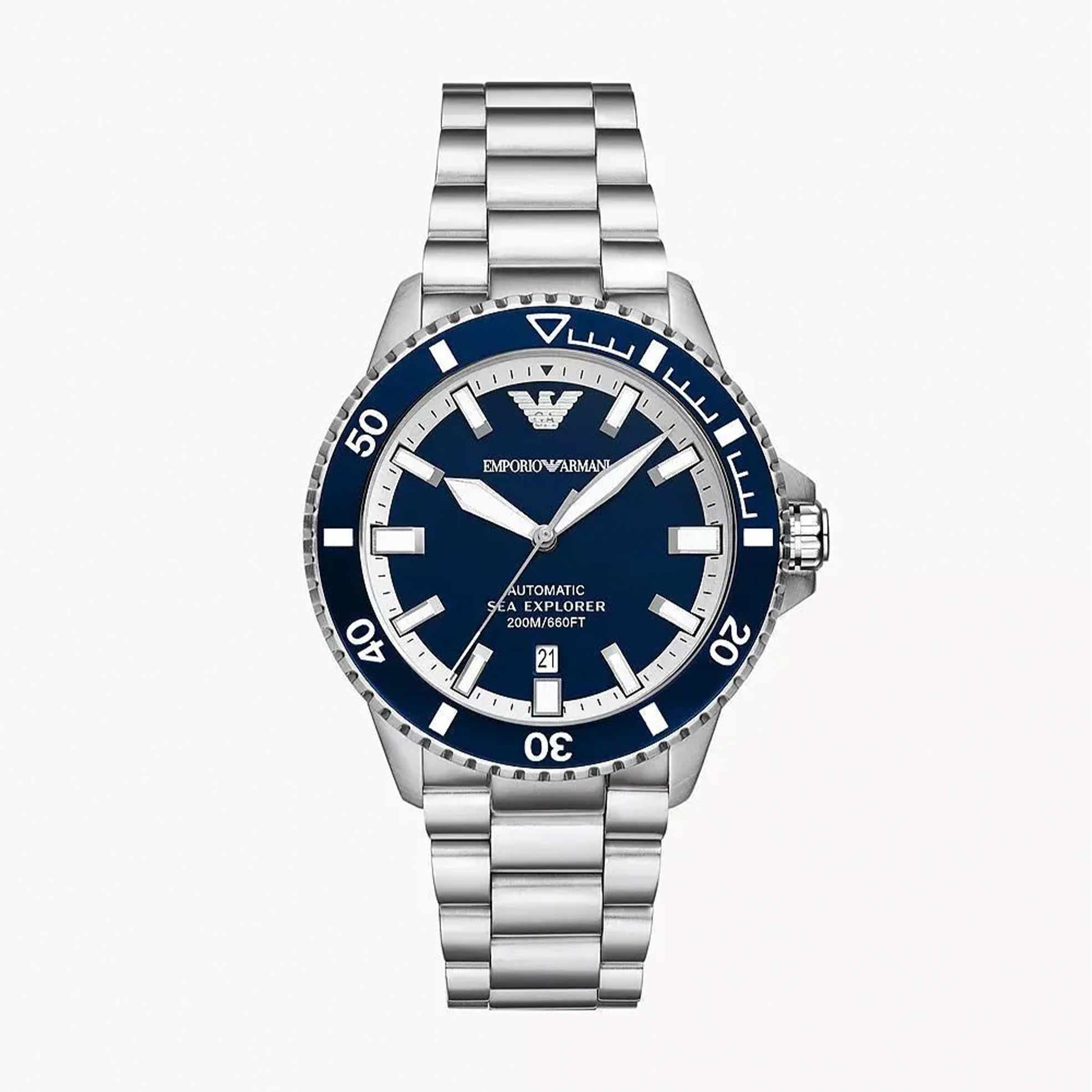 Men's Sea Explorer Automatic Stainless Steel Watch