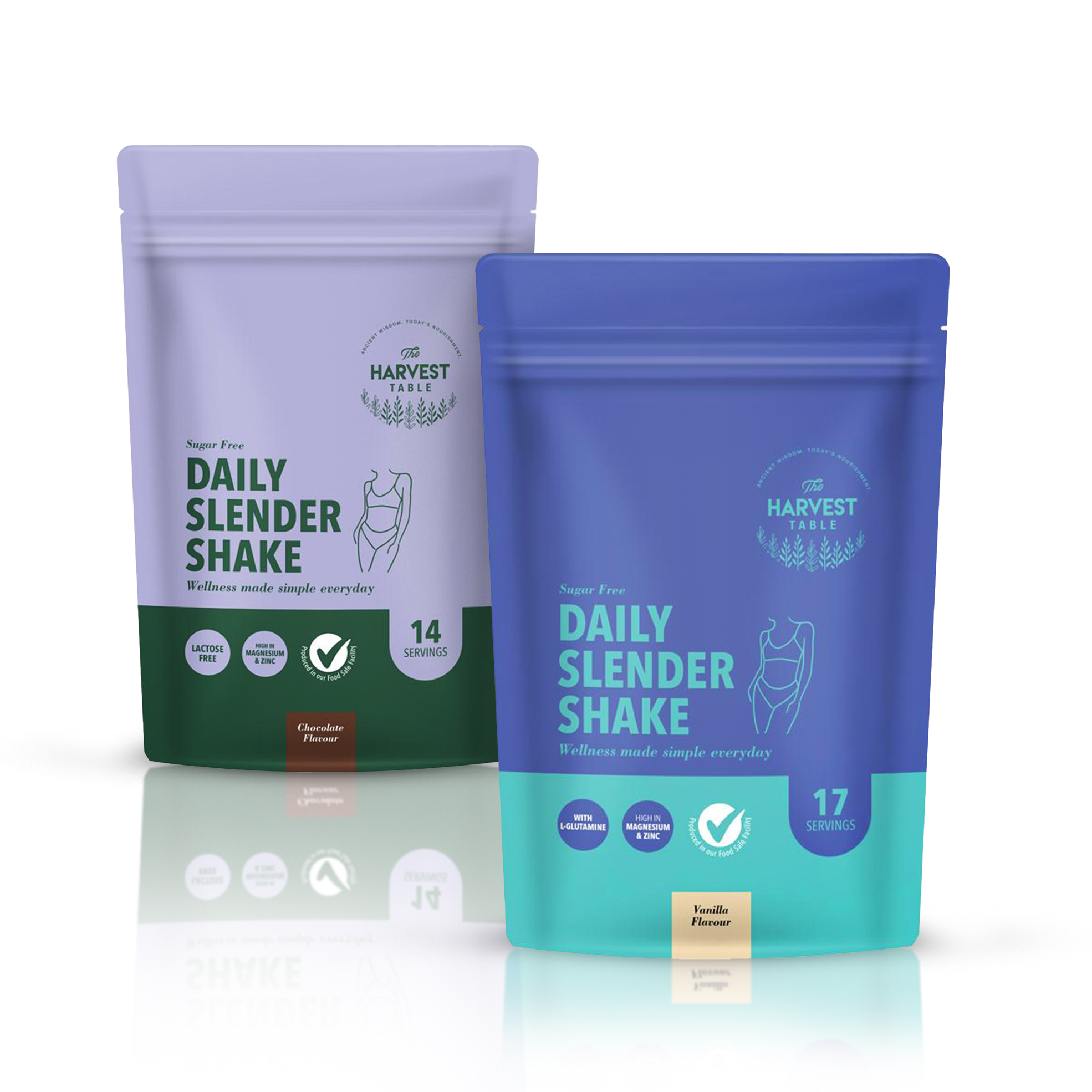 400g Chocolate or Vanilla Flavoured Daily Slender Shake