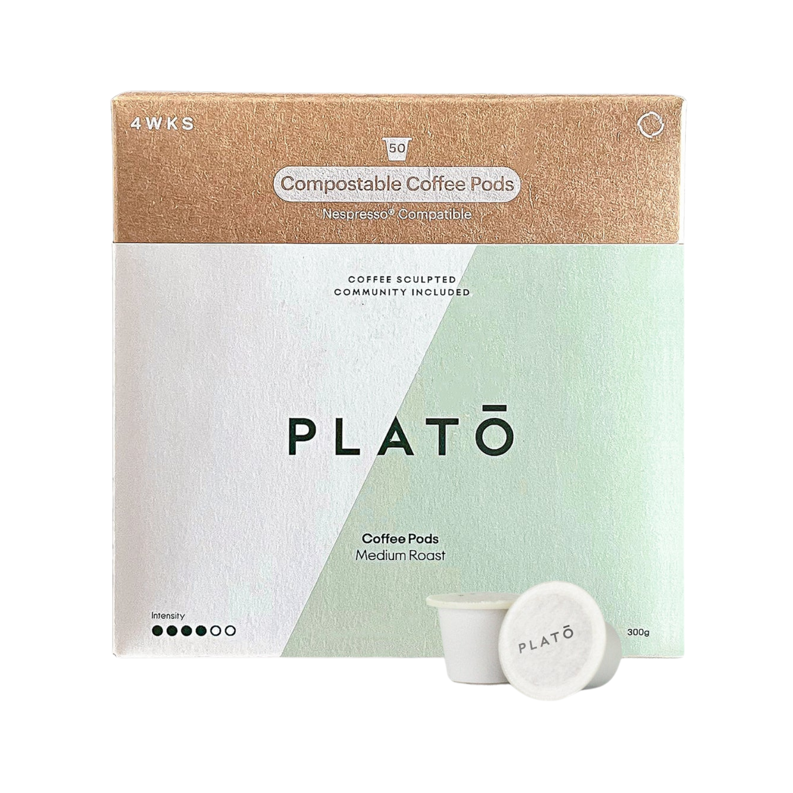 Medium Roast Biodegradable Nespresso Compatible Coffee Pods (50's)
