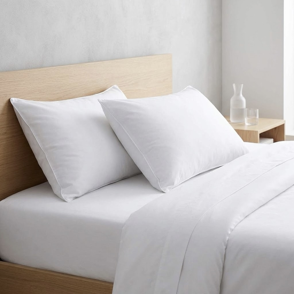 2x 700gsm Sleep Luxury Pillow Inners
