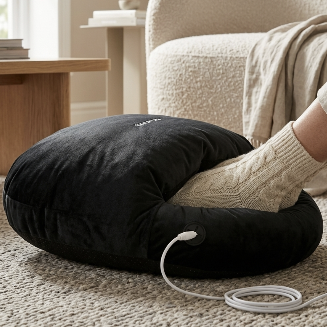 10W Soft Fabric Infrared Foot Warmer (Model: 947410)