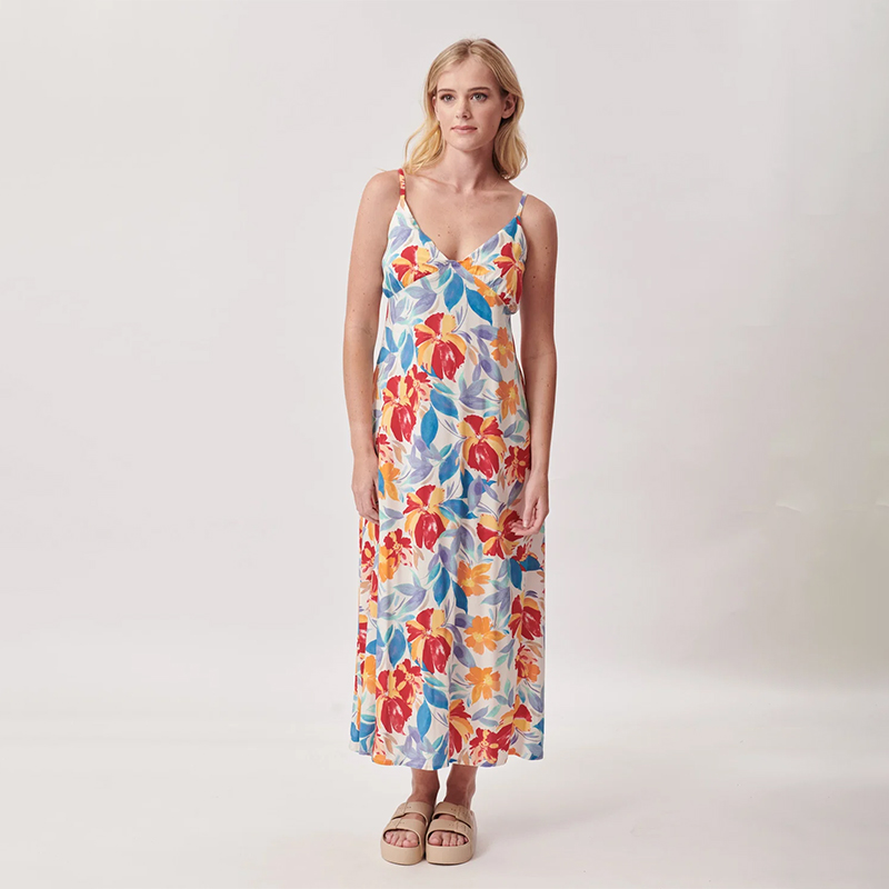 Ladies Tidal Twist Maxi Dress