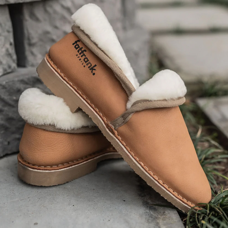 Men's Genuine Sheepskin Slippers