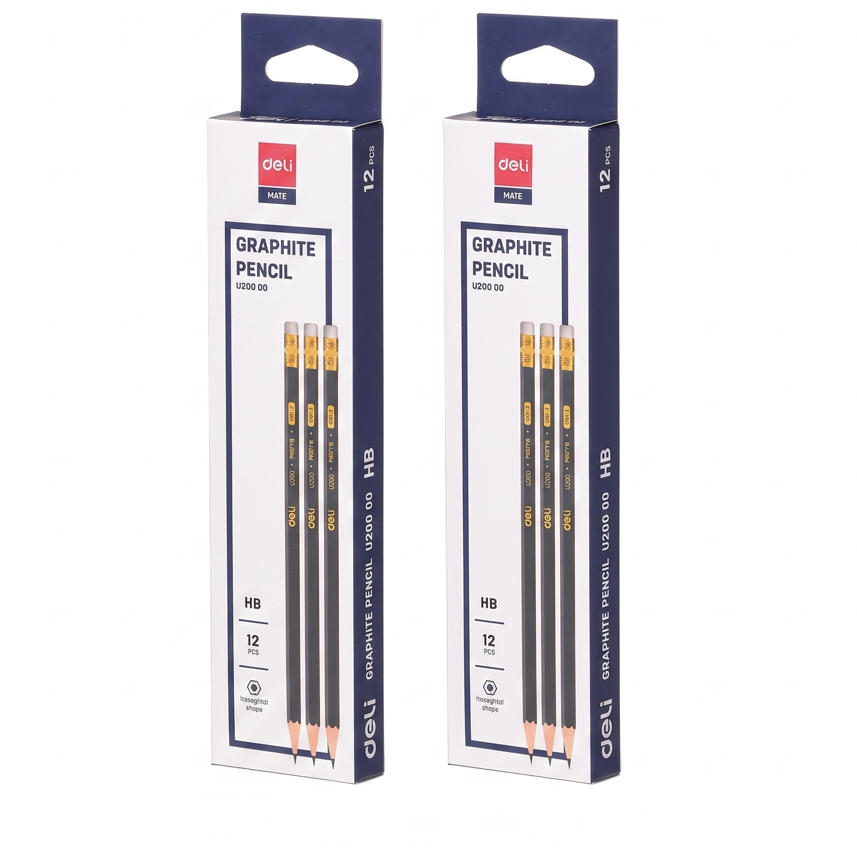 2x 12s HB Graphite Pencils