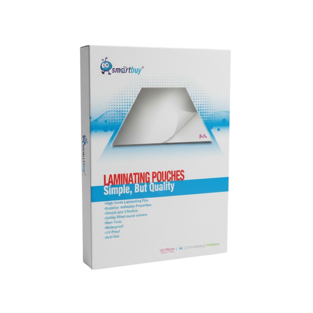 100s A4 Laminating Pouch 150 Micron
