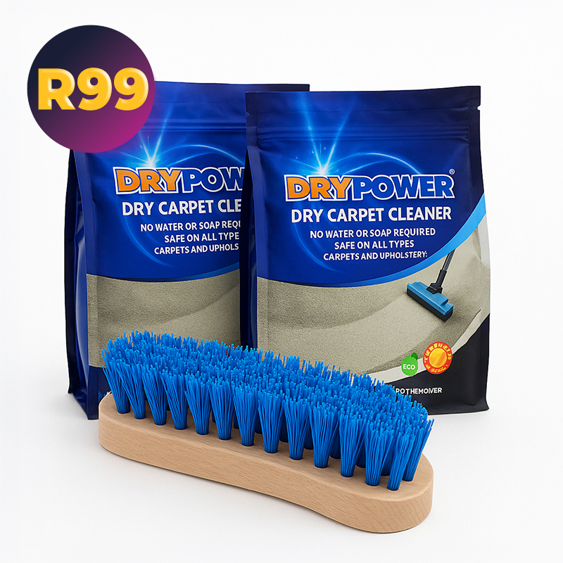 3-Piece Dry Carpet Cleaner Bundle